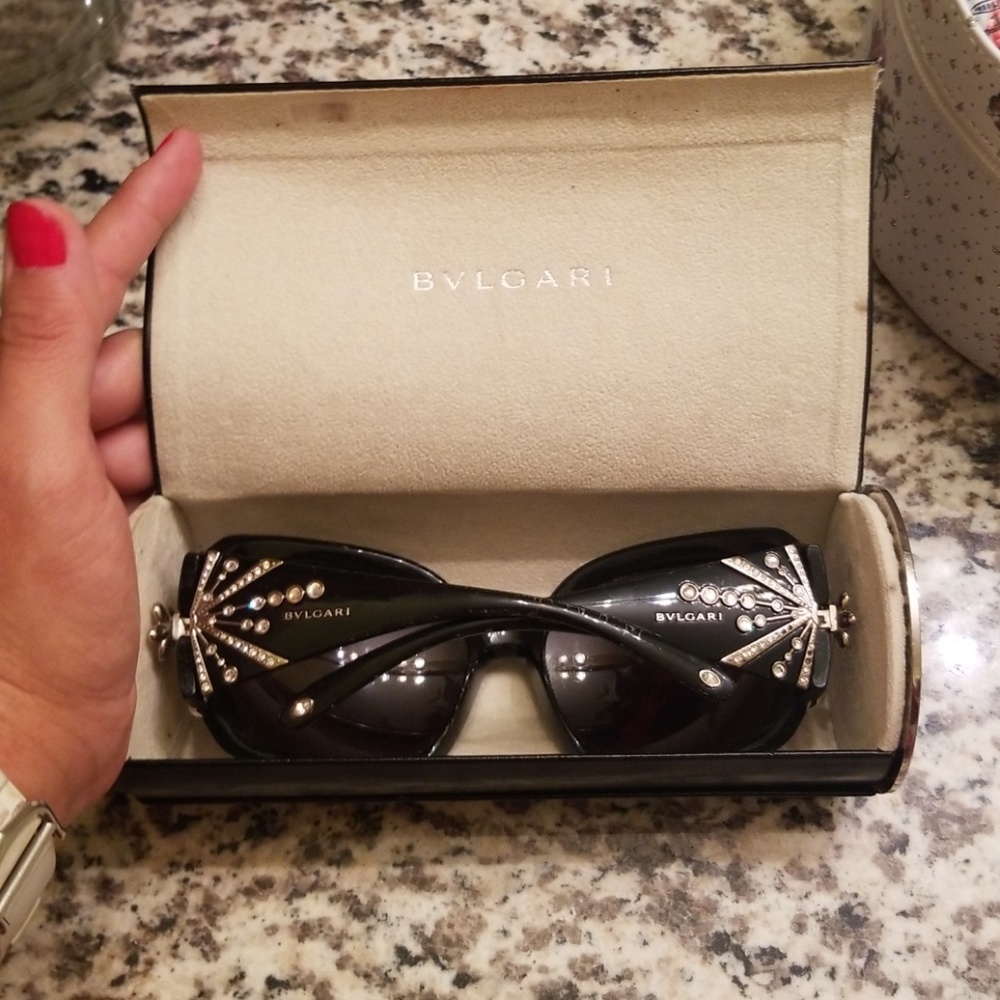 BVLGARI FIREWORKS SWAROVSKI SUNGLASSES Lim Edition